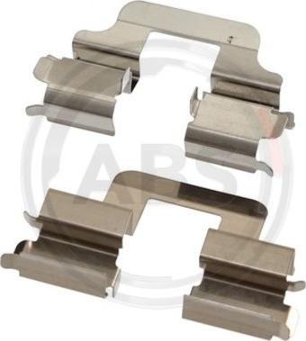 A.B.S. 1731Q - Kit accessori, Pastiglia freno www.autoricambi360.it