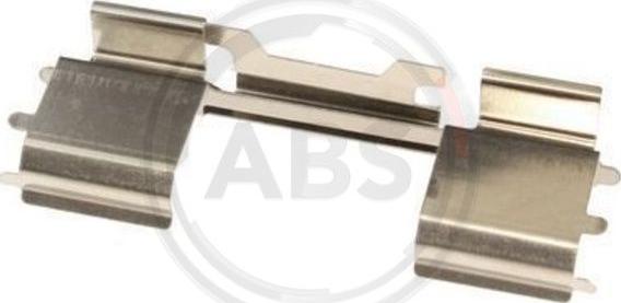 A.B.S. 1729Q - Kit accessori, Pastiglia freno www.autoricambi360.it