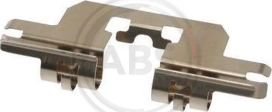 A.B.S. 1724Q - Kit accessori, Pastiglia freno www.autoricambi360.it