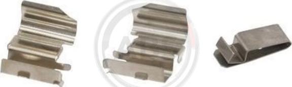 A.B.S. 1775Q - Kit accessori, Pastiglia freno www.autoricambi360.it