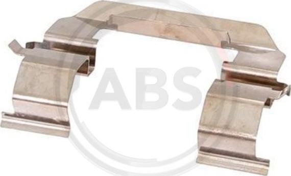 A.B.S. 1776Q - Kit accessori, Pastiglia freno www.autoricambi360.it