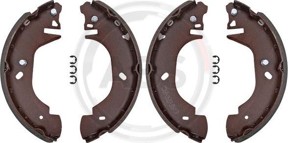 A.B.S. 8940 - Kit ganasce freno www.autoricambi360.it