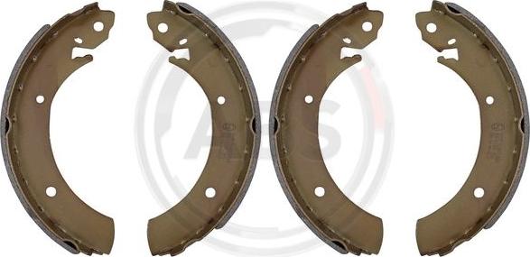 A.B.S. 8125 - Kit ganasce freno www.autoricambi360.it