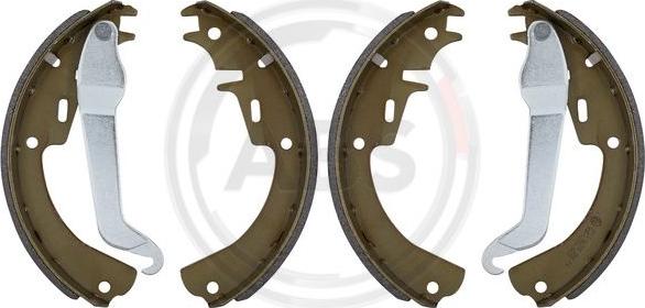 A.B.S. 8713 - Kit ganasce freno www.autoricambi360.it