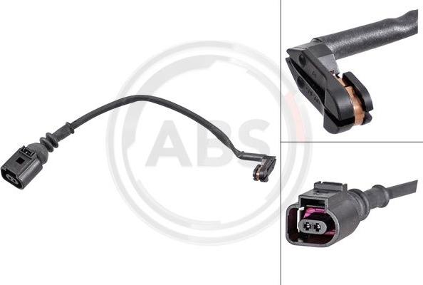 A.B.S. 39974 - Contatto segnalazione, Usura past. freno / mat. d'attrito www.autoricambi360.it