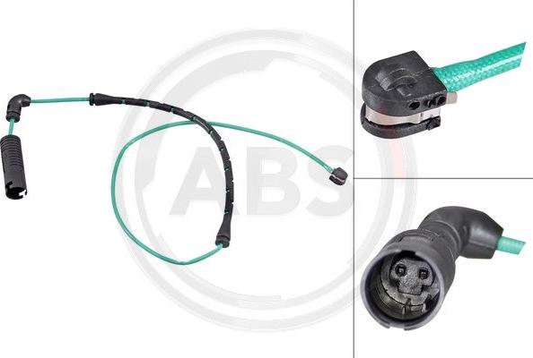 A.B.S. 39587 - Contatto segnalazione, Usura past. freno / mat. d'attrito www.autoricambi360.it