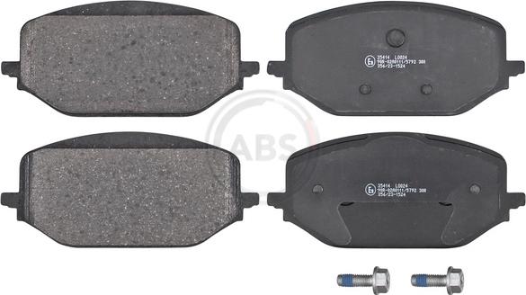 A.B.S. 35414 - Kit pastiglie freno, Freno a disco www.autoricambi360.it