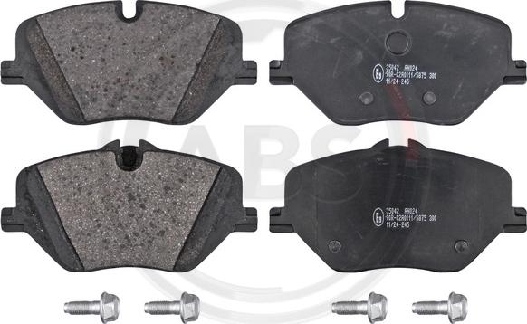 A.B.S. 35042 - Kit pastiglie freno, Freno a disco www.autoricambi360.it