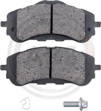 A.B.S. 35018 - Kit pastiglie freno, Freno a disco www.autoricambi360.it