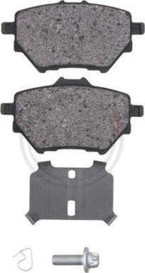 A.B.S. 35020 - Kit pastiglie freno, Freno a disco www.autoricambi360.it