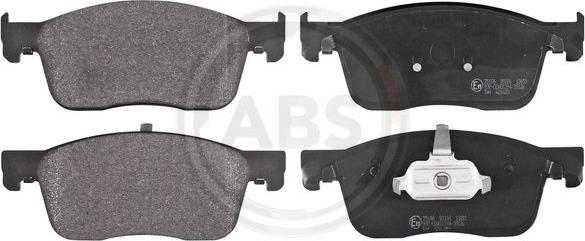 A.B.S. 35186 - Kit pastiglie freno, Freno a disco www.autoricambi360.it