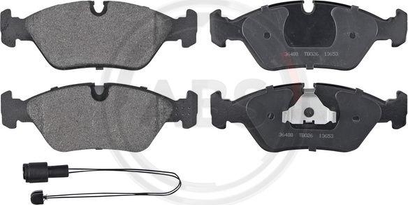 A.B.S. 36488 - Kit pastiglie freno, Freno a disco www.autoricambi360.it