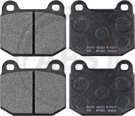 A.B.S. 36090 - Kit pastiglie freno, Freno a disco www.autoricambi360.it