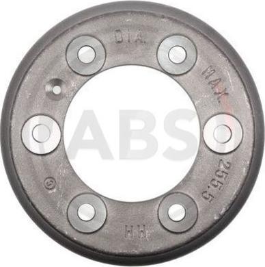 A.B.S. 3343-S - Tamburo freno www.autoricambi360.it