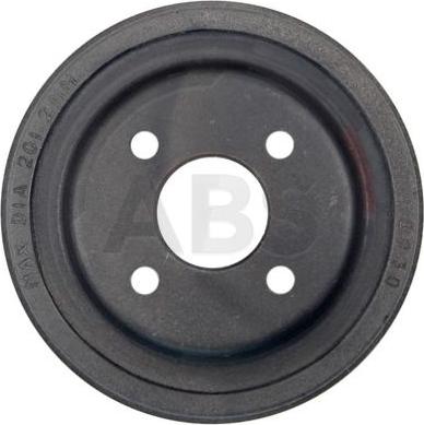 A.B.S. 2461-S - Tamburo freno www.autoricambi360.it