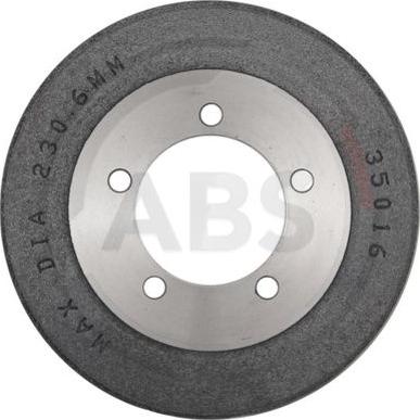 A.B.S. 2817-S - Tamburo freno www.autoricambi360.it