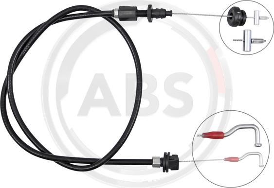 A.B.S. K34250 - Cavo acceleratore www.autoricambi360.it