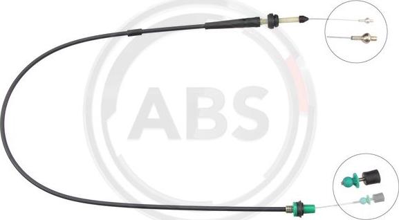 A.B.S. K34790 - Cavo acceleratore www.autoricambi360.it