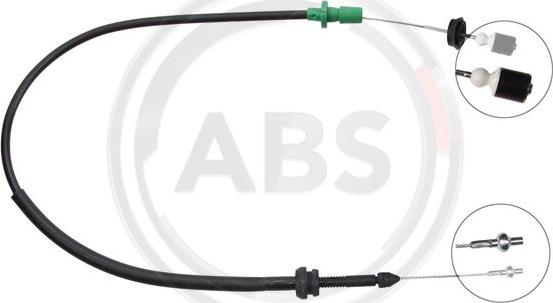 A.B.S. K37400 - Cavo acceleratore www.autoricambi360.it