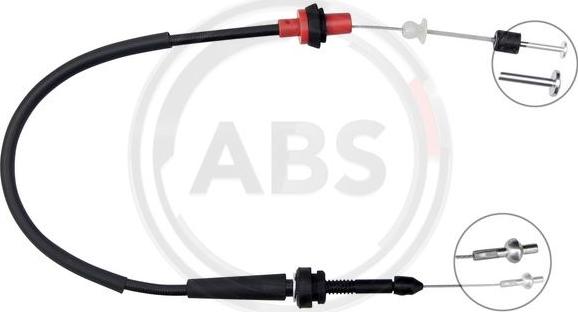 A.B.S. K37520 - Cavo acceleratore www.autoricambi360.it