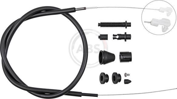 A.B.S. K37670 - Cavo acceleratore www.autoricambi360.it