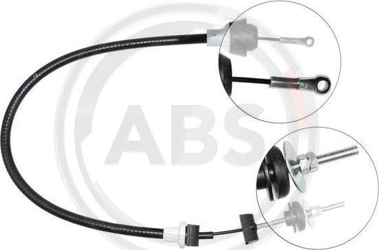 A.B.S. K24080 - Cavo comando, Comando frizione www.autoricambi360.it