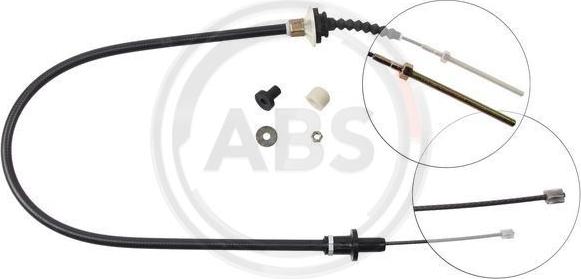 A.B.S. K24840 - Cavo comando, Comando frizione www.autoricambi360.it