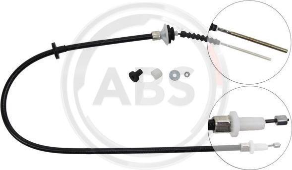 A.B.S. K24810 - Cavo comando, Comando frizione www.autoricambi360.it