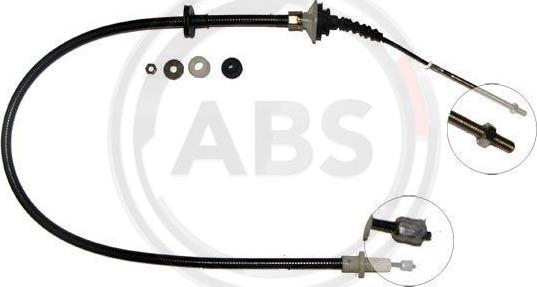 A.B.S. K24830 - Cavo comando, Comando frizione www.autoricambi360.it