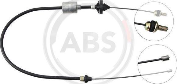 A.B.S. K26040 - Cavo comando, Comando frizione www.autoricambi360.it