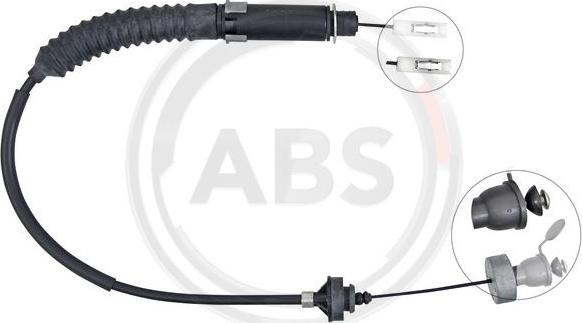 A.B.S. K26810 - Cavo comando, Comando frizione www.autoricambi360.it