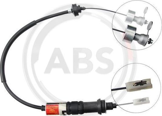 A.B.S. K26820 - Cavo comando, Comando frizione www.autoricambi360.it