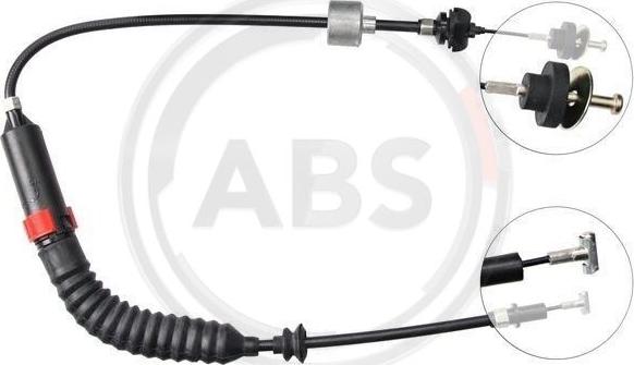 A.B.S. K26200 - Cavo comando, Comando frizione www.autoricambi360.it