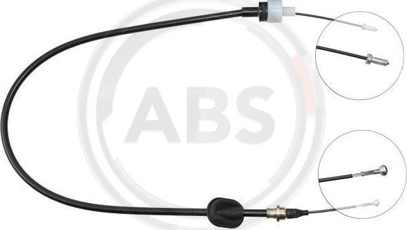A.B.S. K21510 - Cavo comando, Comando frizione www.autoricambi360.it