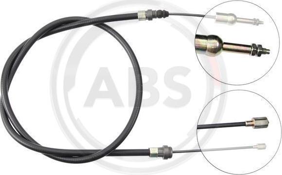 A.B.S. K23860 - Cavo comando, Comando frizione www.autoricambi360.it