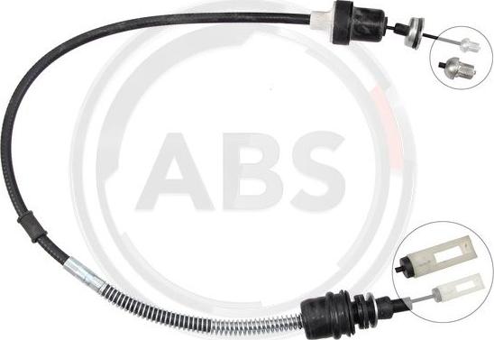 A.B.S. K27870 - Cavo comando, Comando frizione www.autoricambi360.it