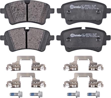 A.B.S. P 85 185 - Kit pastiglie freno, Freno a disco www.autoricambi360.it