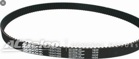 ACDelco 19347450 - Cinghia dentata www.autoricambi360.it