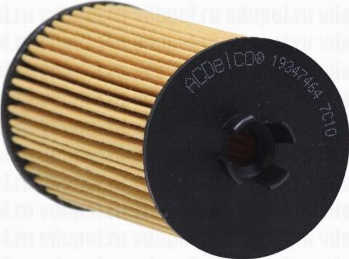 ACDelco 19347464 - Filtro olio www.autoricambi360.it