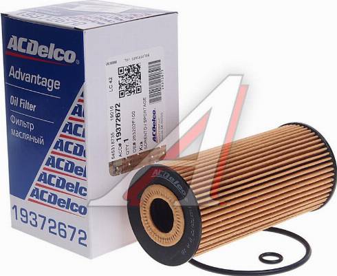 ACDelco 19372672 - Filtro olio www.autoricambi360.it