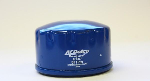 ACDelco AC097 - Filtro olio www.autoricambi360.it