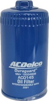 ACDelco AC0145 - Filtro olio www.autoricambi360.it
