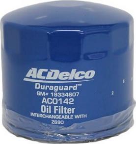 ACDelco AC0142 - Filtro olio www.autoricambi360.it