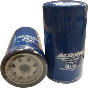 ACDelco AC015 - Filtro olio www.autoricambi360.it