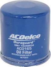 ACDelco AC0165 - Filtro olio www.autoricambi360.it