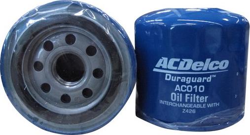ACDelco AC010 - Filtro olio www.autoricambi360.it