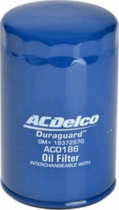 ACDelco AC0186 - Filtro olio www.autoricambi360.it