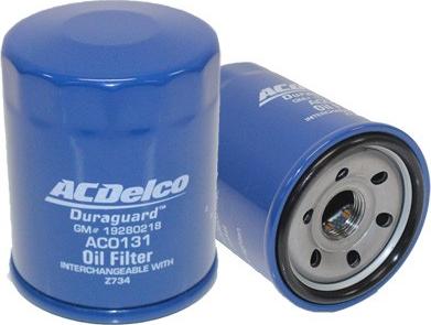 ACDelco AC0131 - Filtro olio www.autoricambi360.it