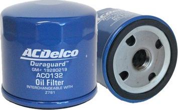 ACDelco AC0132 - Filtro olio www.autoricambi360.it