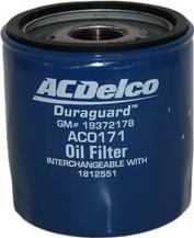 ACDelco AC0171 - Filtro olio www.autoricambi360.it